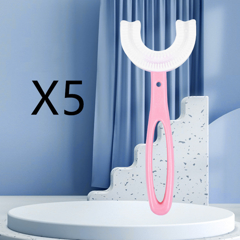 Coraline – Kinder U-vormige Voedselveilige Zachte Rubber Tandenborstel