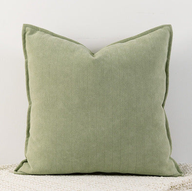 Theodosia – Herringbone Patroon Chenille Kussenhoes