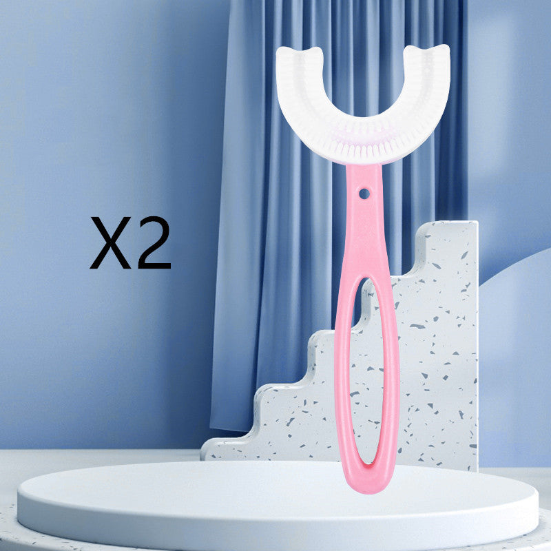 Coraline – Kinder U-vormige Voedselveilige Zachte Rubber Tandenborstel