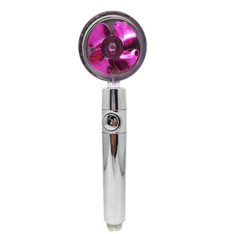 Maximilian – Turbocharged Handdouchekop met Stopknop en Katoenen Filter