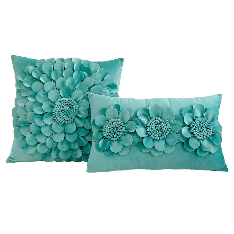 Meadow – Kussenhoes in Eenkleurig Design van Luxe Materialen