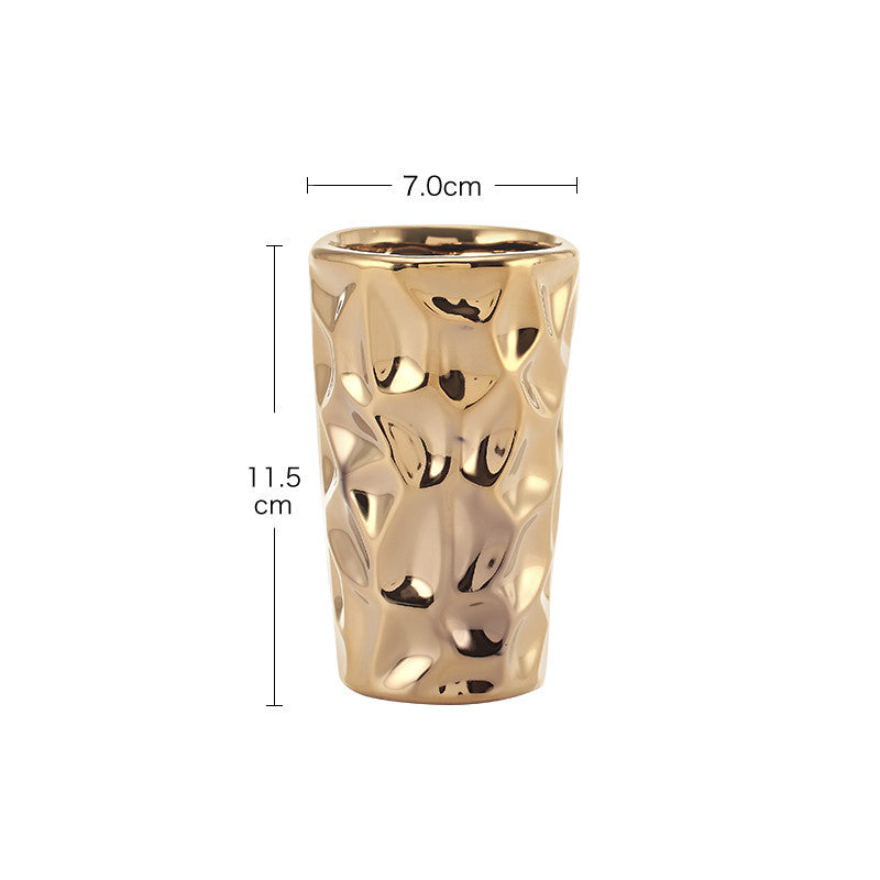 Marisol – Gouden Keramische Badkamer Toilet Set