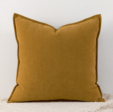 Theodosia – Herringbone Patroon Chenille Kussenhoes