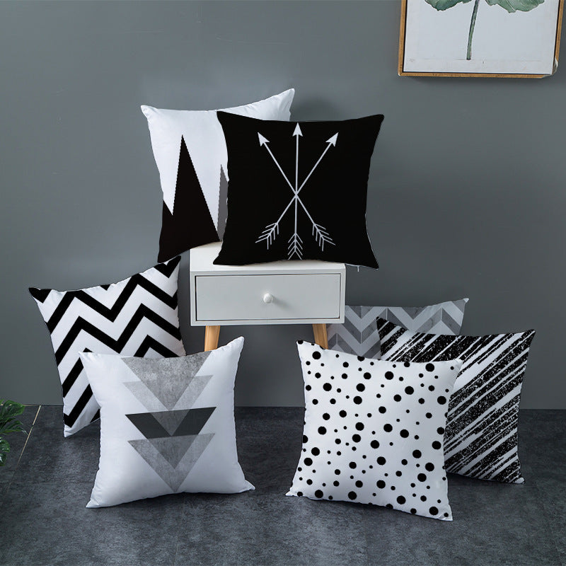 Anneliese – Geometrisch Abstrakte Kussenhoes