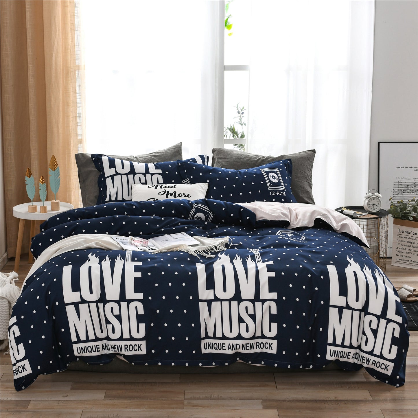Persephone – Luxe Polyester Bedlinnen