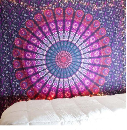 Maximilian – Geprinte Mandala Wandtapijt Wanddecoratie