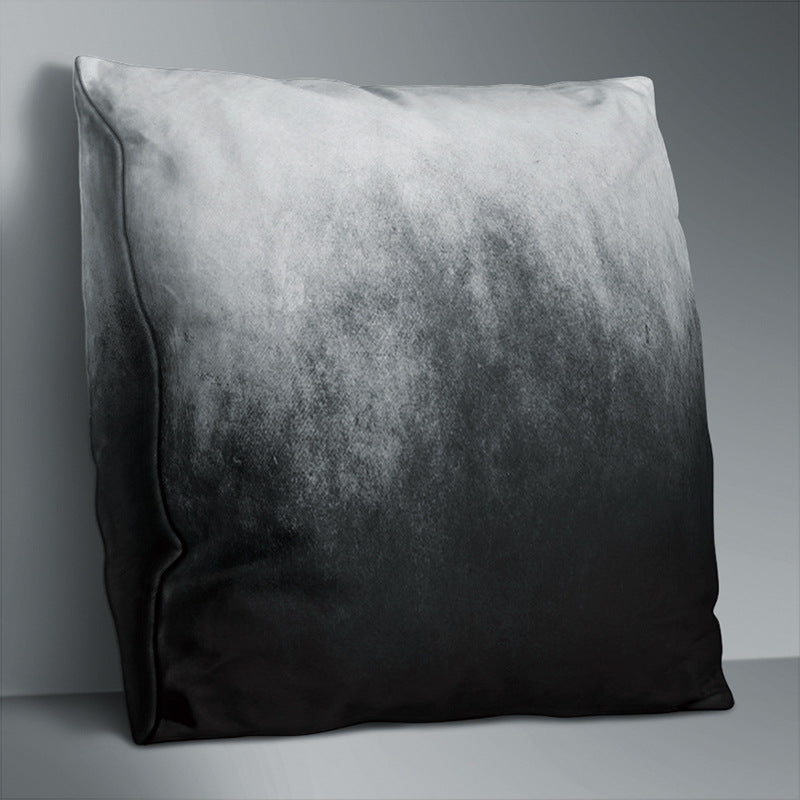 Rook – Eenvoudig Patroon Kussenhoes van Polyester