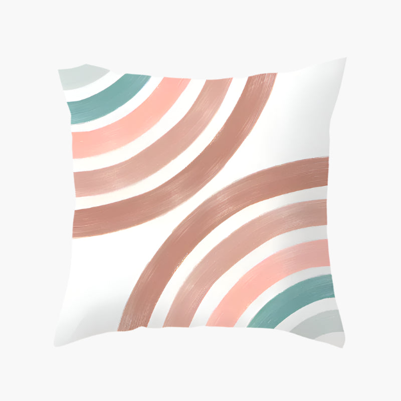 Juno – Minimalistische Abstractie Geometrische Kussenhoes voor Thuis
