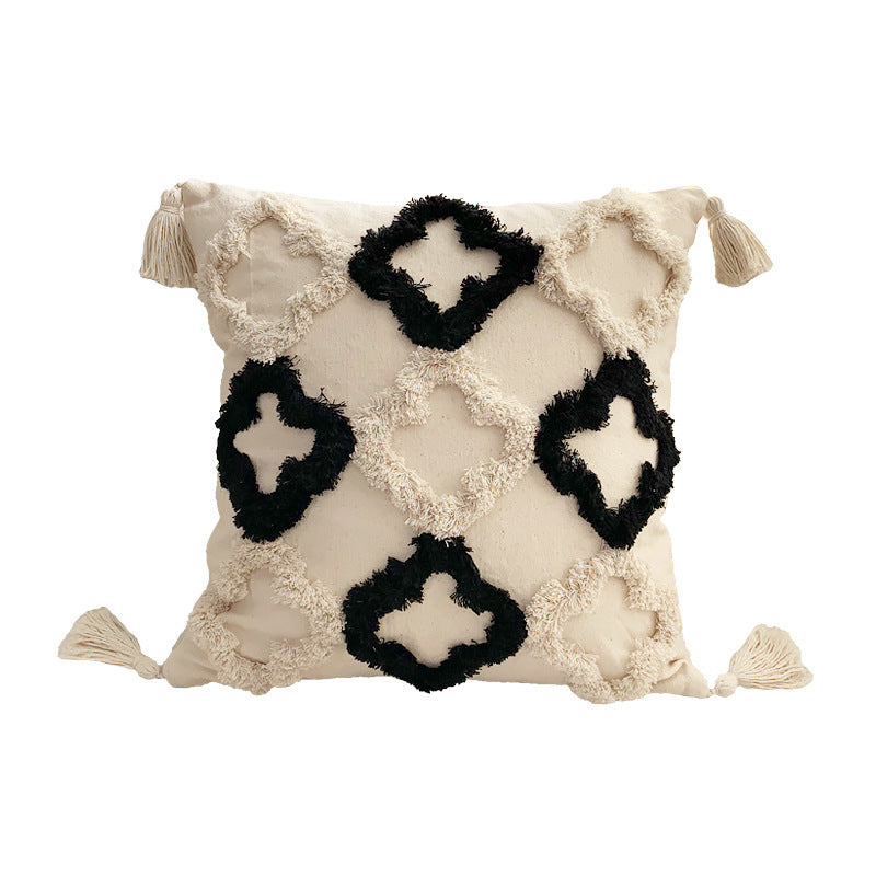 Thalassa – Geweven Kussenhoes in Bohemian Stijl