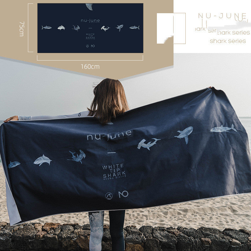 Florian – Sneldrogende Strandhanddoek