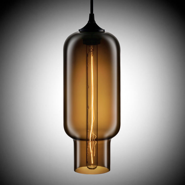 Lucian – Industriële Hanglamp van Glas voor Moderne Interieurs