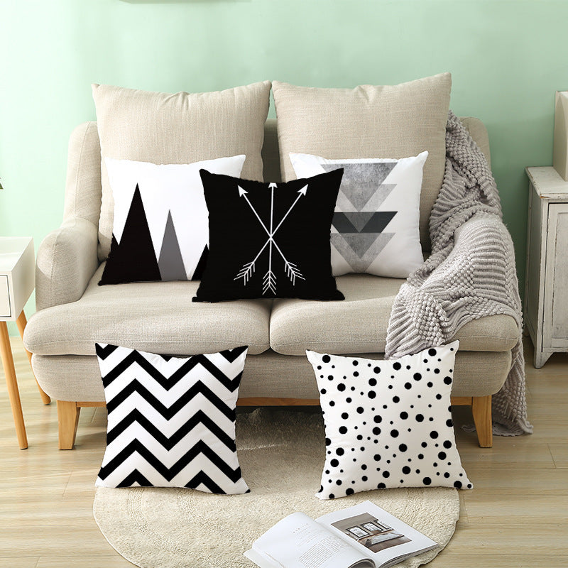 Anneliese – Geometrisch Abstrakte Kussenhoes