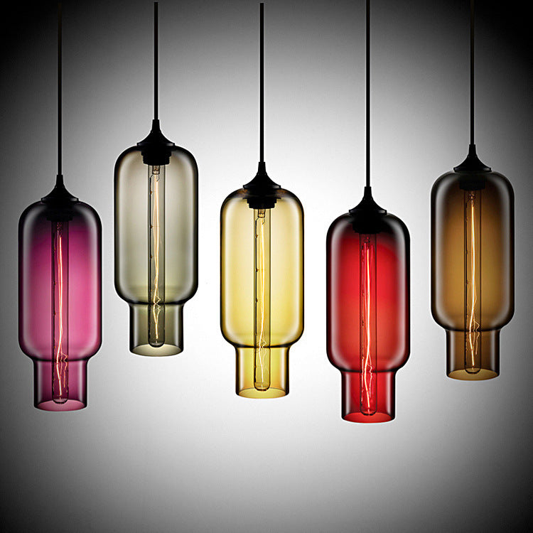 Lucian – Industriële Hanglamp van Glas voor Moderne Interieurs