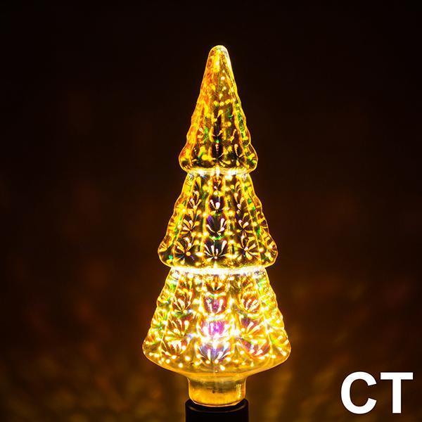 Zephyr – LED Lichtbulb 3D Decoratie Bulb Vuurwerk 110 220V ST64 G95 G80 G125 A60 Fles Hart Feestverlichting Noviteit Kerstlamp
