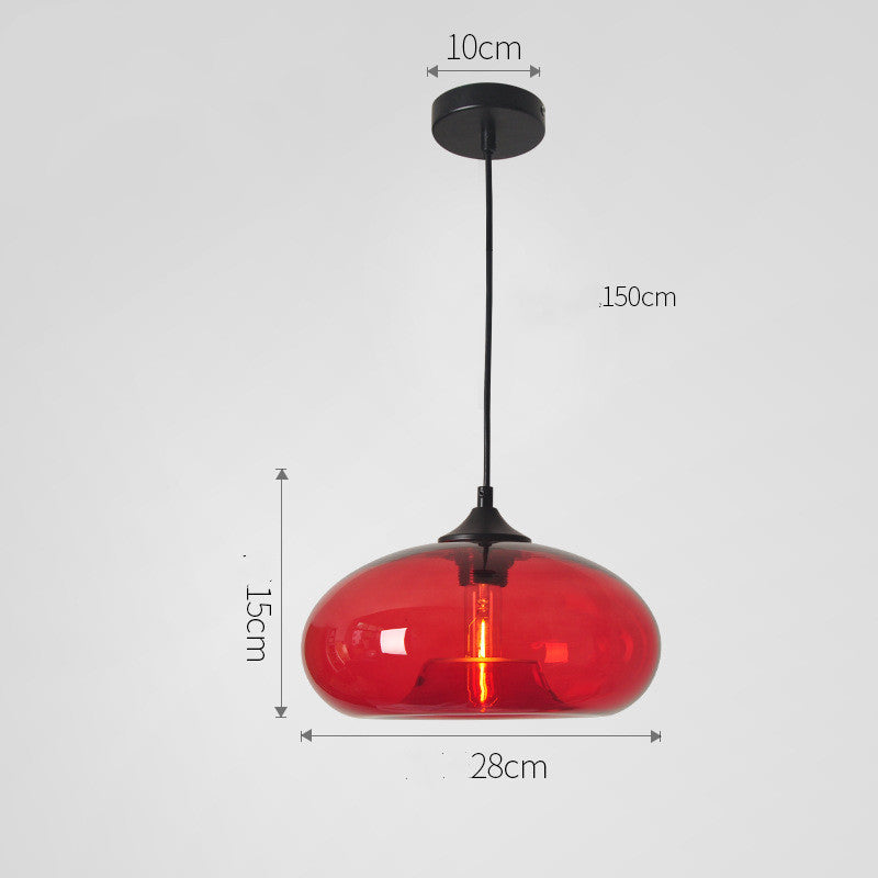Lucian – Industriële Hanglamp van Glas voor Moderne Interieurs