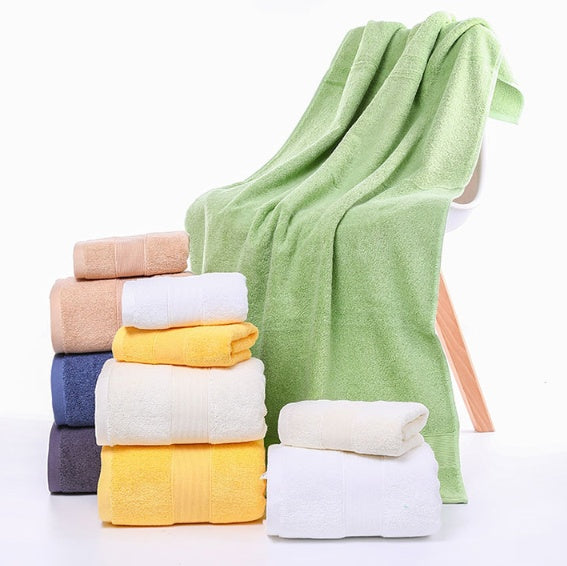 Elara – Kleurige Katoenen Badhanddoek