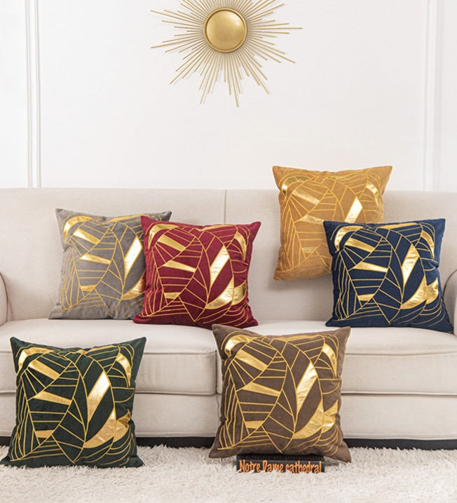 Ophelia – Gouden Kussenhoes van Dutch Velvet