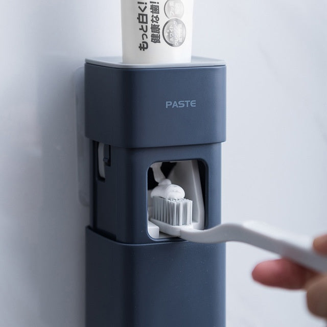 Sable – Automatische Tandpasta Dispenser met Zelfklevende Stoffen en Stofvrije Afdekking