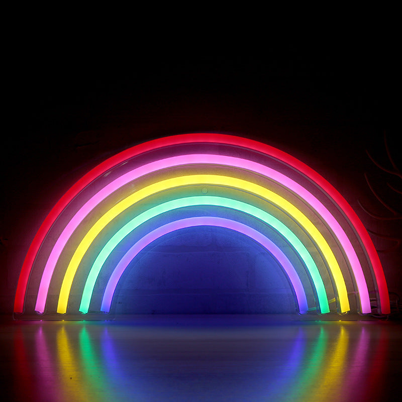 Aurelia – LED Neonlicht met Acryl Achterpaneel voor Kamerversiering