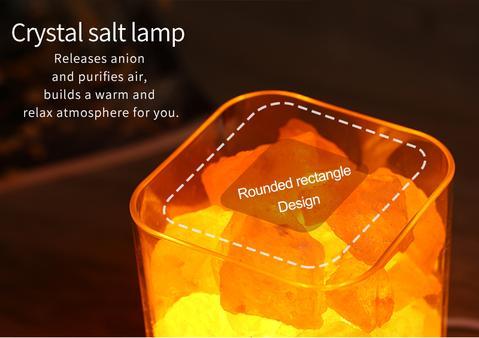 Leontine – USB Kristallicht Himalaya Zout LED Lamp
