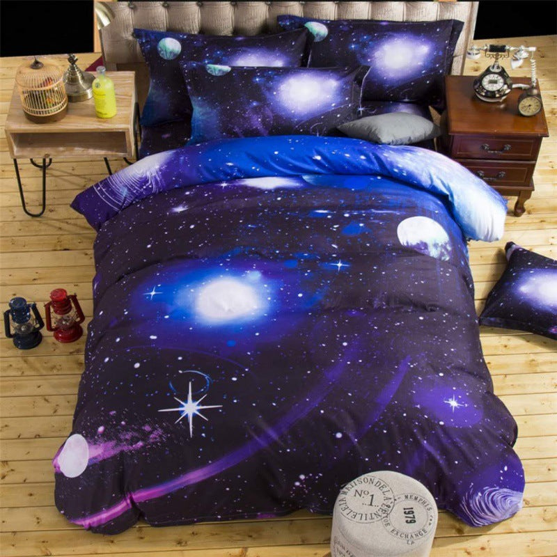 Florian – 3D Print Bedlakens Set Duvet Dekbedovertrekken Set 4 Stuks