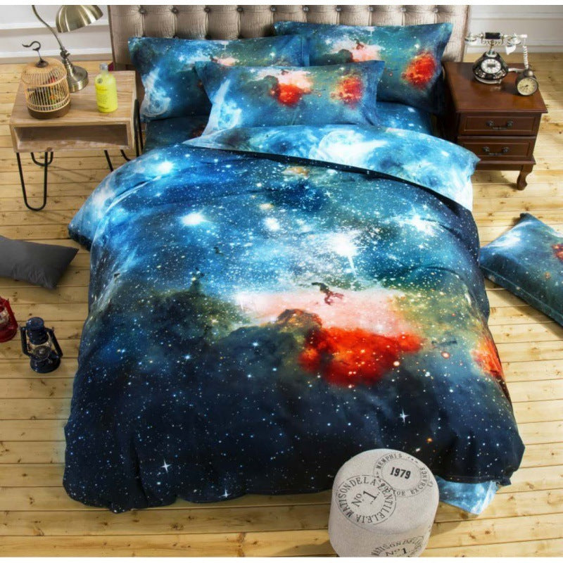 Florian – 3D Print Bedlakens Set Duvet Dekbedovertrekken Set 4 Stuks