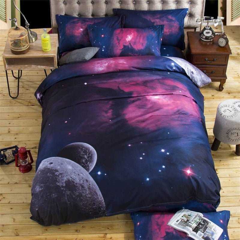 Florian – 3D Print Bedlakens Set Duvet Dekbedovertrekken Set 4 Stuks