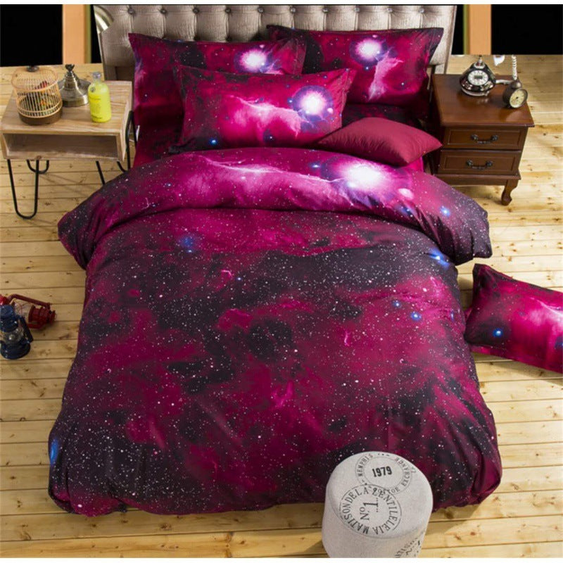 Florian – 3D Print Bedlakens Set Duvet Dekbedovertrekken Set 4 Stuks