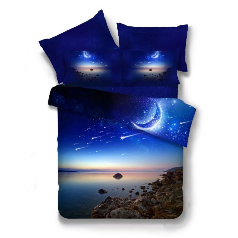 Florian – 3D Print Bedlakens Set Duvet Dekbedovertrekken Set 4 Stuks