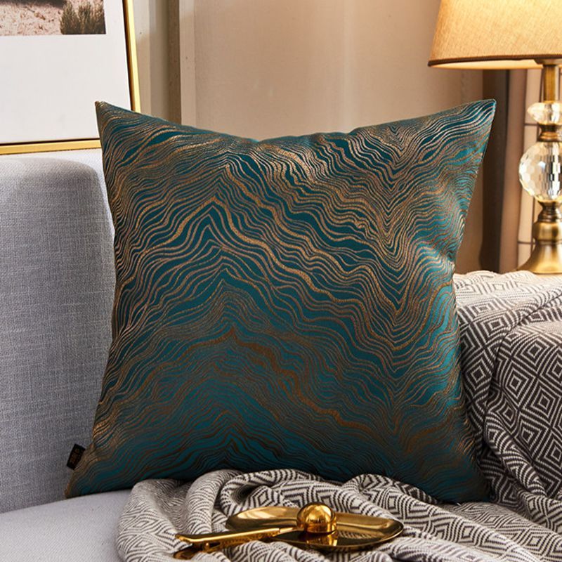 Ember – Luxe Moderne Lichtgewicht Sofa Auto Kussenhoes van Zijde Satijn met Metallic Kleur