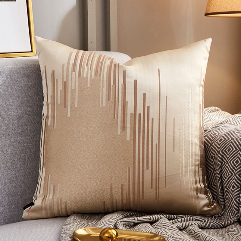 Ember – Luxe Moderne Lichtgewicht Sofa Auto Kussenhoes van Zijde Satijn met Metallic Kleur