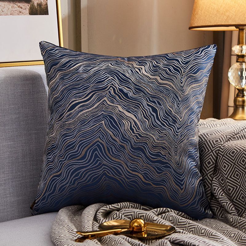 Ember – Luxe Moderne Lichtgewicht Sofa Auto Kussenhoes van Zijde Satijn met Metallic Kleur
