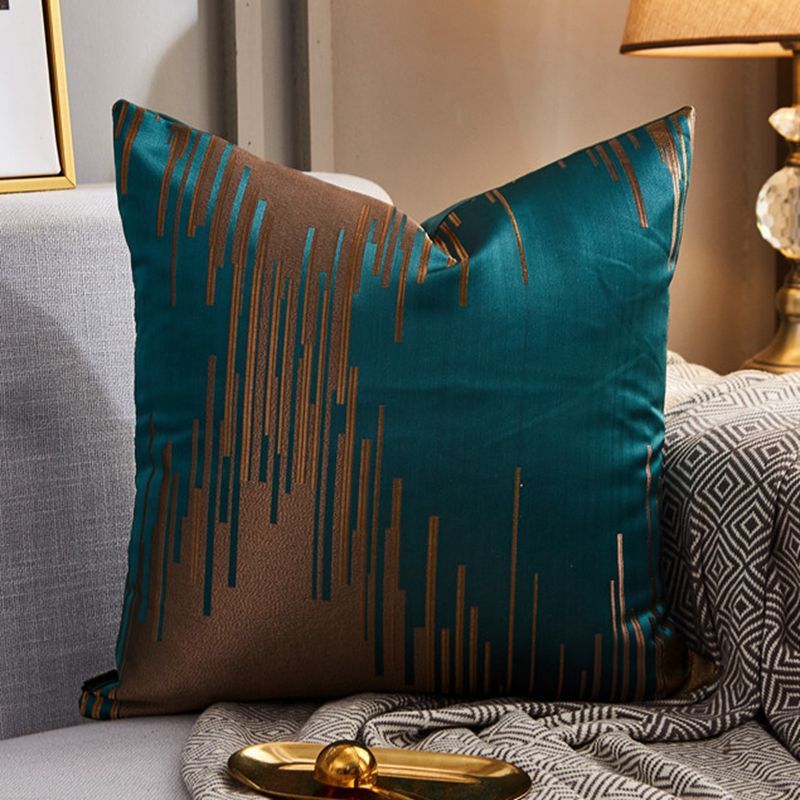 Ember – Luxe Moderne Lichtgewicht Sofa Auto Kussenhoes van Zijde Satijn met Metallic Kleur