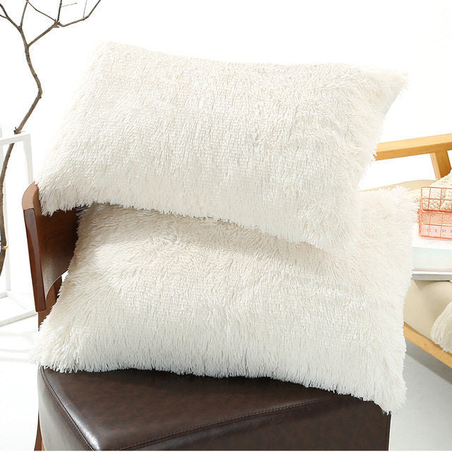 Genevieve – Fluffy Kussenhoes voor de Winter