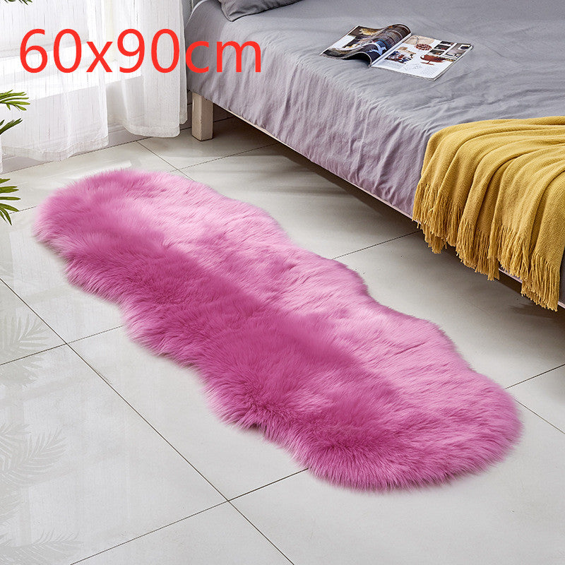 Persephone – Faux Wol Lederen Sofa Tapijt