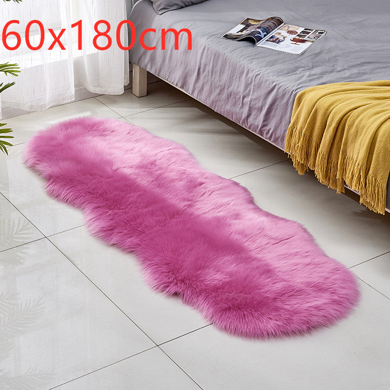 Persephone – Faux Wol Lederen Sofa Tapijt