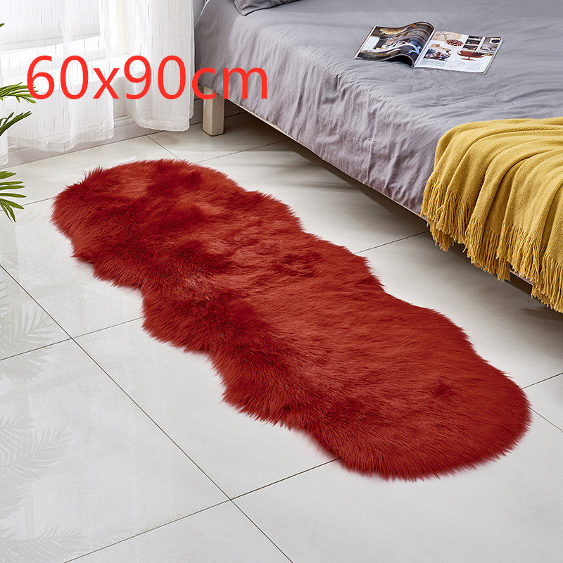Persephone – Faux Wol Lederen Sofa Tapijt