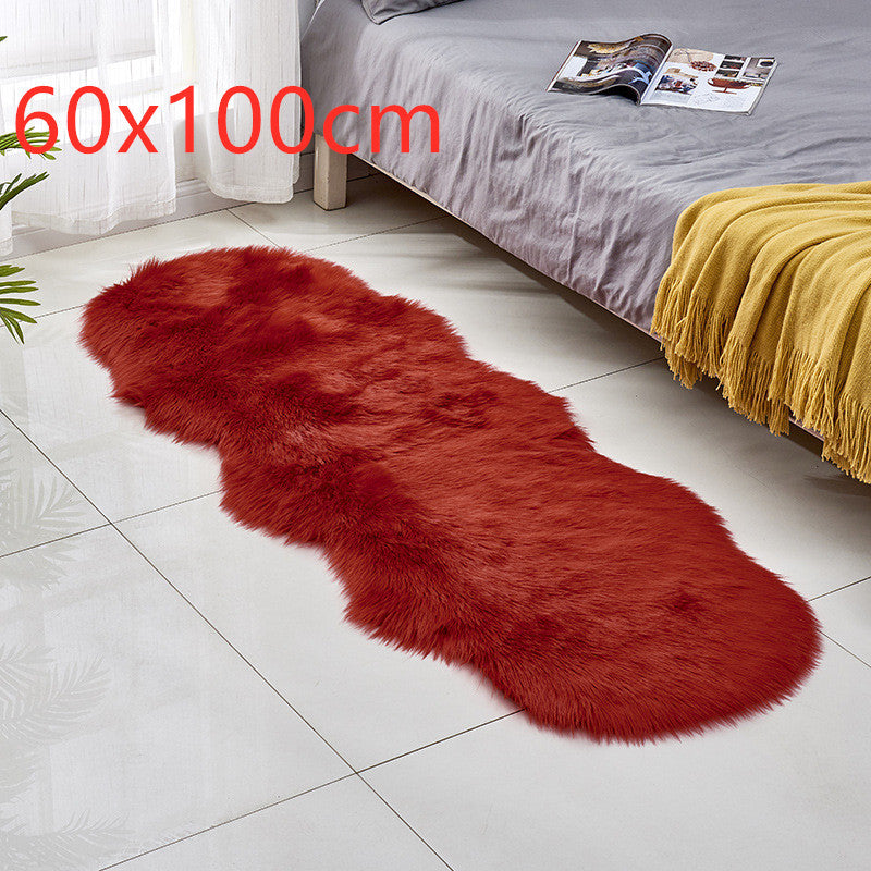 Persephone – Faux Wol Lederen Sofa Tapijt