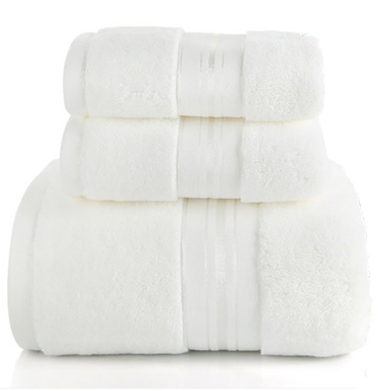 Leontine – Luxe Katoenen Badhanddoek Set van 3 Stuks