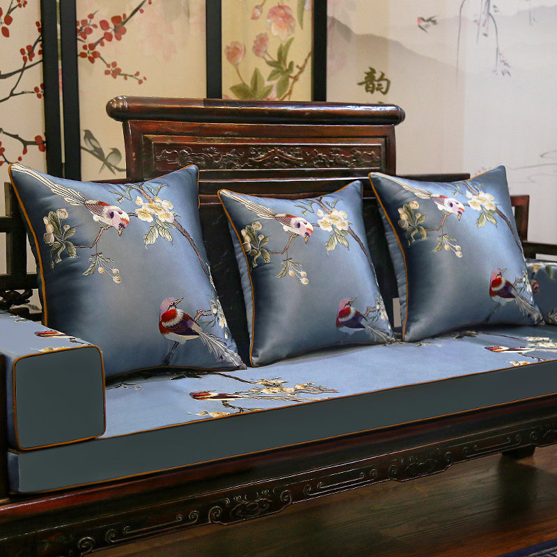 Elara – Chinese Mahogany Sofa Kussen Klassieke Meubels
