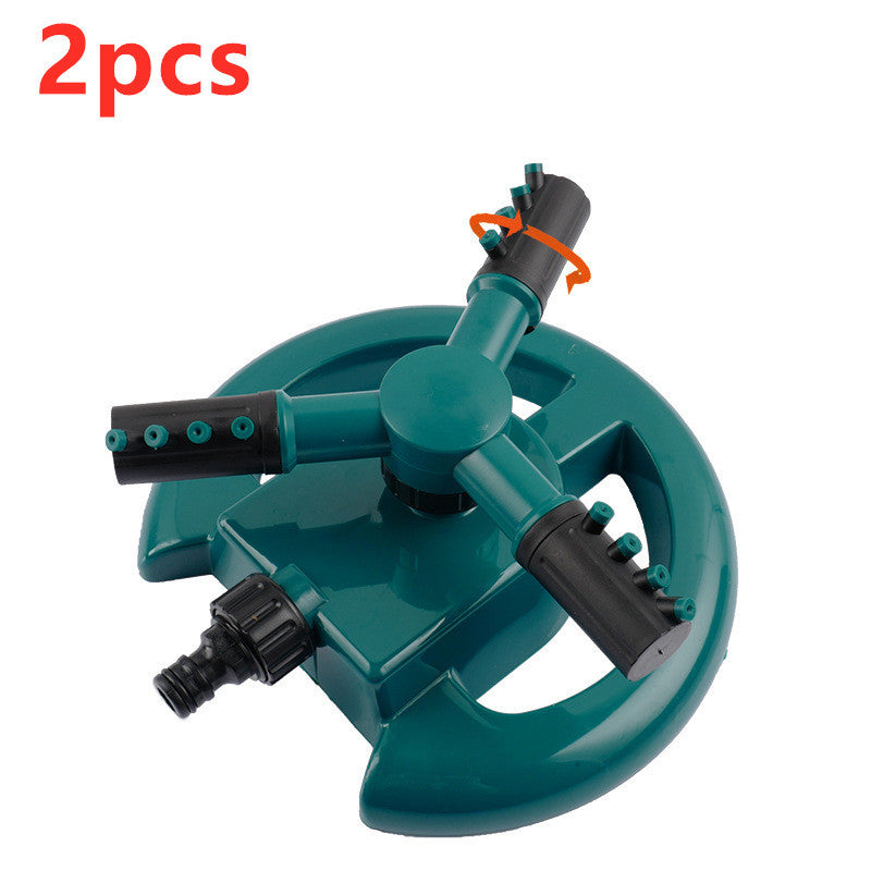 360° Roterende Tuinsproeier – 3-Armige Instelbare Besproeiingssysteem voor Gazon & Tuin