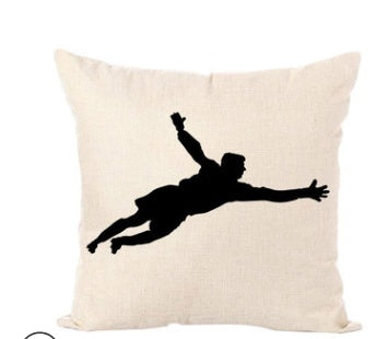 Indigo – Decoratieve Kussenhoes voor Basketbal