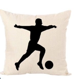 Indigo – Decoratieve Kussenhoes voor Basketbal