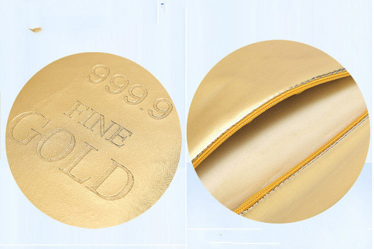 Maximilian – Rectangulaire Kussens met Gesimuleerde Gouden en Zilveren Bakstenen