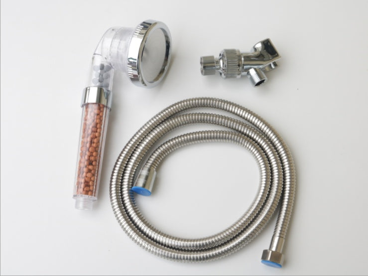 Thalassa – Drie-snelheids Transparante Druk negatieve Ion Handdouche Filter Water Zuiverende Douchemondstuk