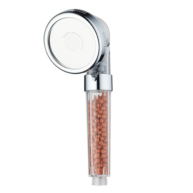 Thalassa – Drie-snelheids Transparante Druk negatieve Ion Handdouche Filter Water Zuiverende Douchemondstuk