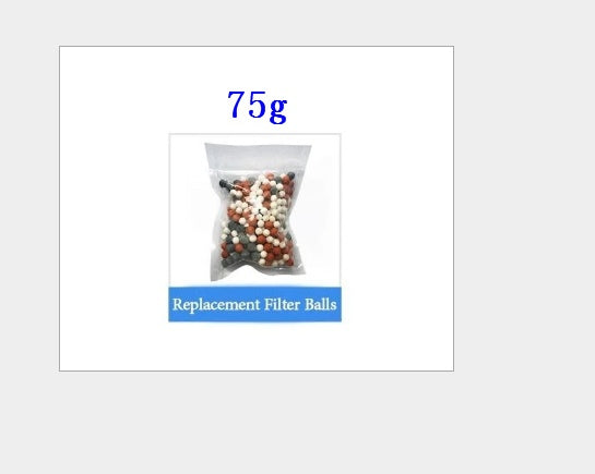 Thalassa – Drie-snelheids Transparante Druk negatieve Ion Handdouche Filter Water Zuiverende Douchemondstuk