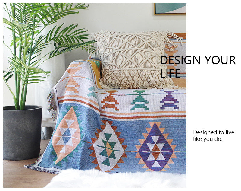 Celestine – Geometrisch Sofakleed voor Bedden en Sofa's