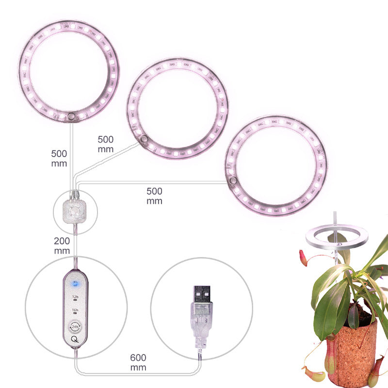 Magdalene – LED Groei Lamp met Volledig Spectrum voor Planten