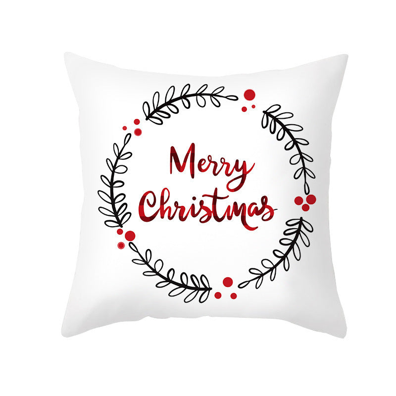 Cypress – Kerstmis Cartoon Kussenhoes voor Sofa en Kantoor